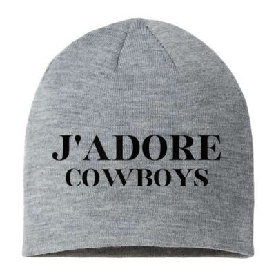 Jadore Cow I Love Cow Cow Western Cowhide Sustainable Beanie