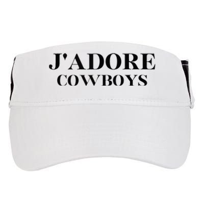 Jadore Cow I Love Cow Cow Western Cowhide Adult Drive Performance Visor