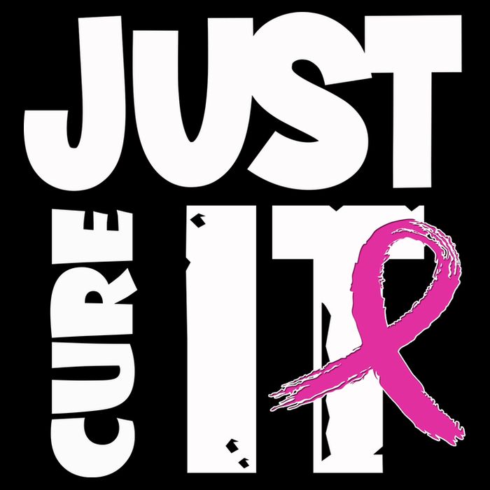 Just Cure It Breast Cancer Ribbon Sweatshirt