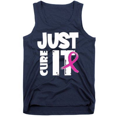 Just Cure It Breast Cancer Ribbon Tank Top