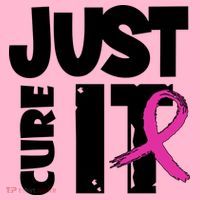 Just Cure It Breast Cancer Ribbon T-Shirt