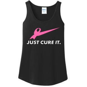 Just Cure It Breast Cancer Awareness Ladies Essential Tank