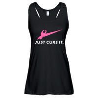 Just Cure It Breast Cancer Awareness Ladies Essential Flowy Tank