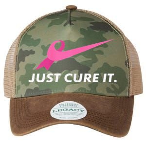 Just Cure It Breast Cancer Awareness Legacy Tie Dye Trucker Hat