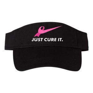 Just Cure It Breast Cancer Awareness Valucap Bio-Washed Visor