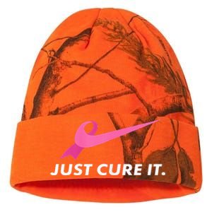 Just Cure It Breast Cancer Awareness Kati Licensed 12" Camo Beanie