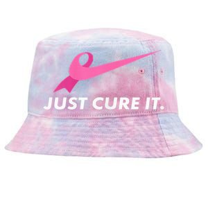 Just Cure It Breast Cancer Awareness Tie-Dyed Bucket Hat