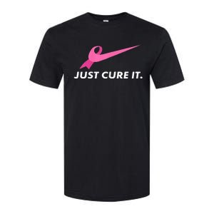 Just Cure It Breast Cancer Awareness Softstyle CVC T-Shirt