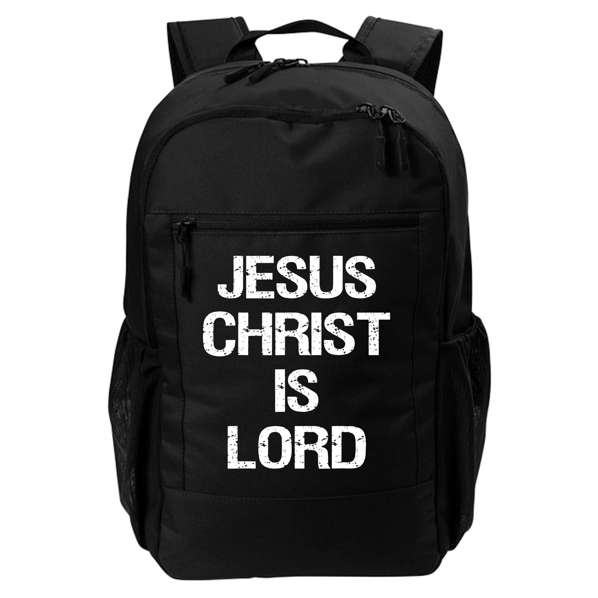 Jesus Christ Is Lord Christian Believer Backpack