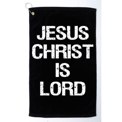 Jesus Christ Is Lord Christian Believer Golf Towel