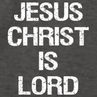 Jesus Christ Is Lord Christian Believer Vector Backpack