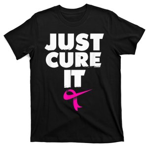 Just Cure iShirt Breast Cancer Awareness Shirt T-Shirt