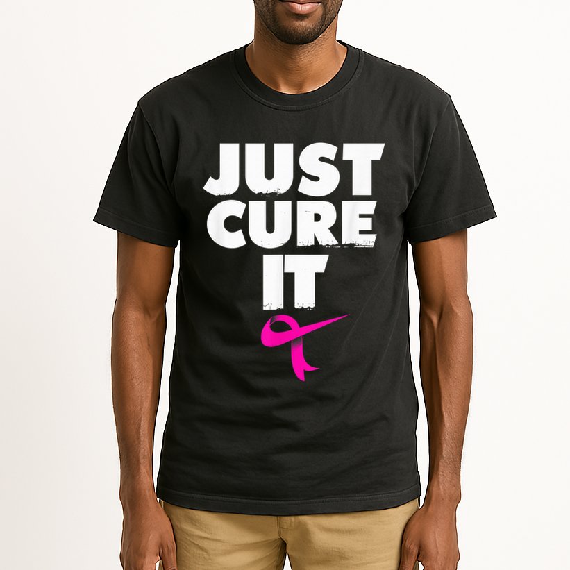 Just Cure iShirt Breast Cancer Awareness Shirt Tall T-Shirt