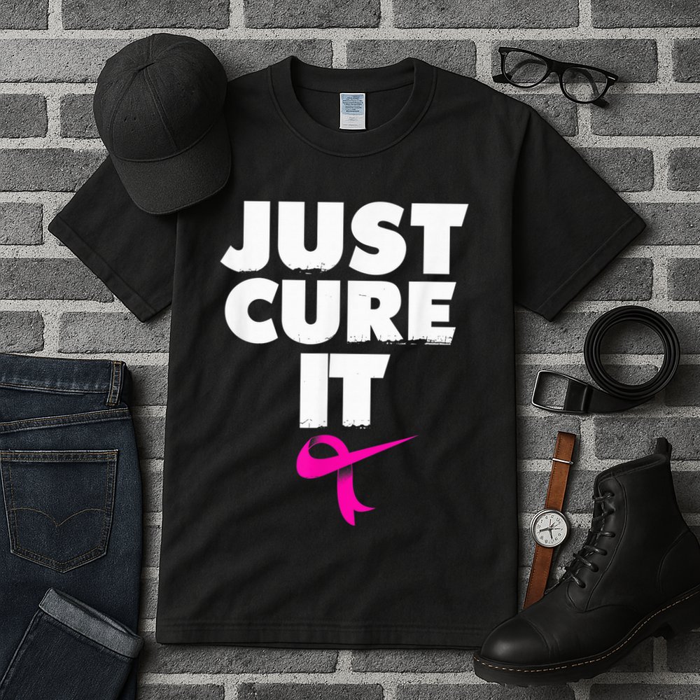 Just Cure iShirt Breast Cancer Awareness Shirt Tall T-Shirt