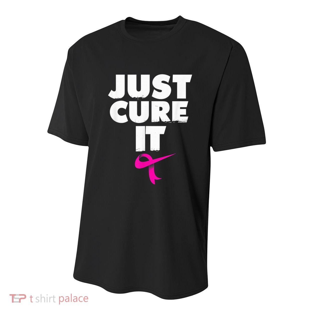 Just Cure iShirt Breast Cancer Awareness Shirt Youth Performance Sprint T-Shirt