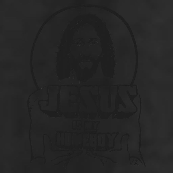 Jesus Christian Is My Homeboy Funny God 7 Panel Mesh Trucker Snapback Hat