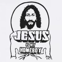 Jesus Christian Is My Homeboy Funny God Adult Drive Performance Visor