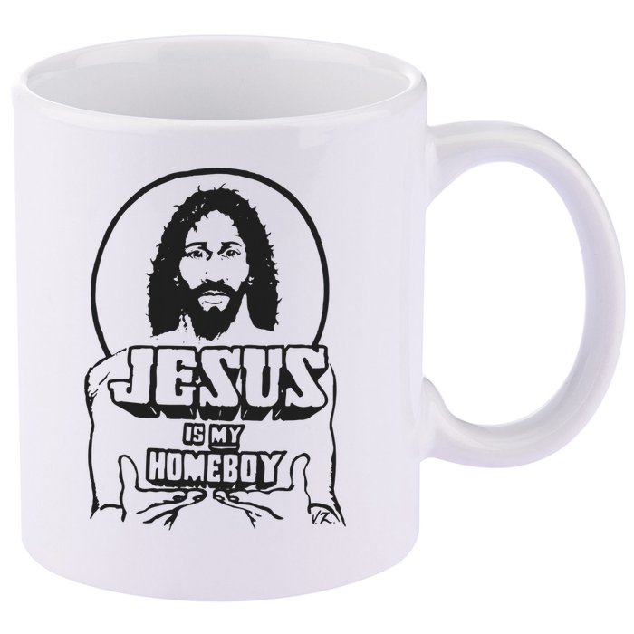 Jesus Christian Is My Homeboy Funny God 11oz C Handle Ceramic Mug