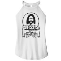 Jesus Christian Is My Homeboy Funny God Women's Perfect Tri Rocker Tank