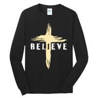 Jesus Christ I Believe Tall Long Sleeve T-Shirt