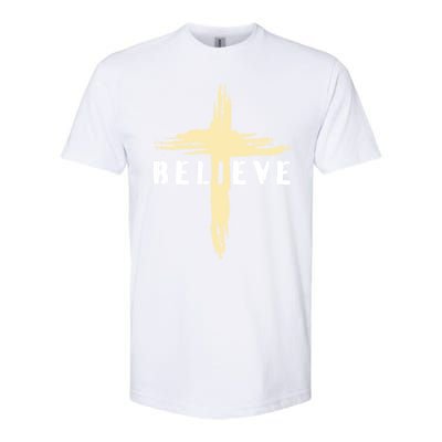 Jesus Christ I Believe Softstyle CVC T-Shirt