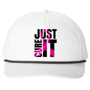 Just Cure It Breast Cancer Awareness Shirts Ribbon Shirt Snapback Five-Panel Rope Hat