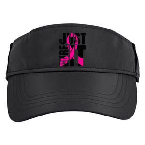 Just Cure It Breast Cancer Awareness Shirts Ribbon Shirt Adult Drive Performance Visor