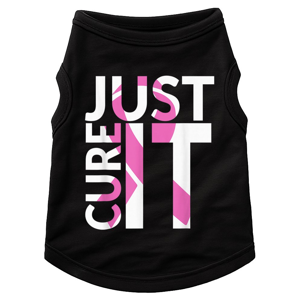 Just Cure It Breast Cancer Awareness Doggie Tank