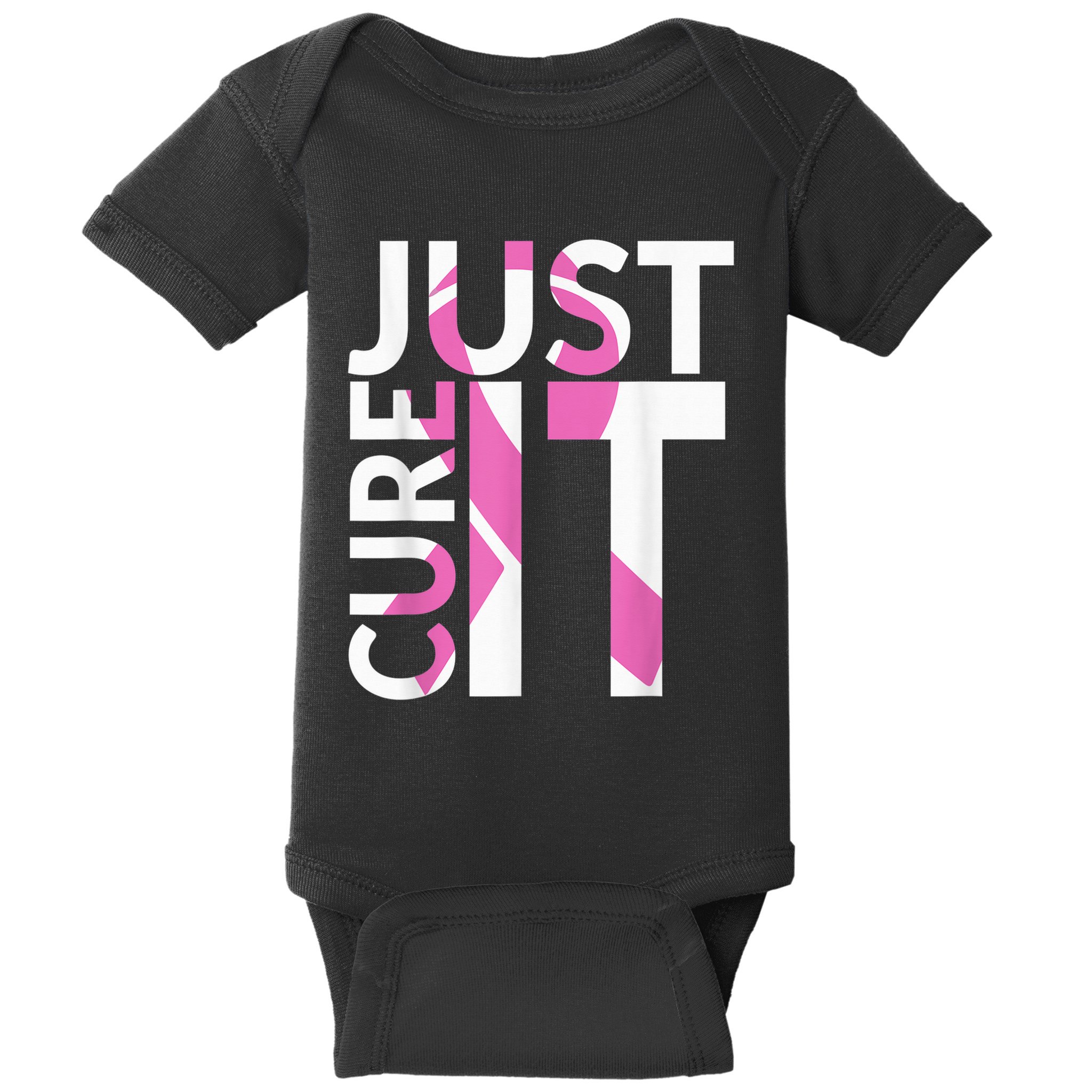 Just Cure It Breast Cancer Awareness Baby Bodysuit