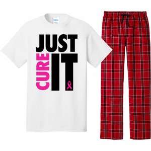 Just Cure It Breast Cancer Awareness Ribbon Pajama Set