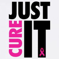 Just Cure It Breast Cancer Awareness Ribbon Flatbill Hat