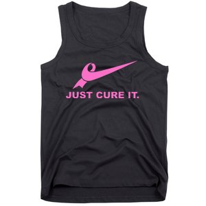 Just Cure It Breast Cancer Awareness Fight For A Cure Tank Top