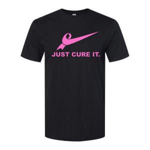 Just Cure It Breast Cancer Awareness Fight For A Cure Softstyle CVC T-Shirt