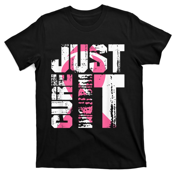 Just Cure It Breast Cancer Awareness White Shirt T-Shirt