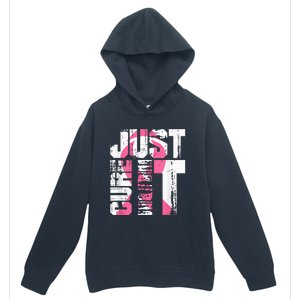 Just Cure It Breast Cancer Awareness White Shirt Urban Pullover Hoodie