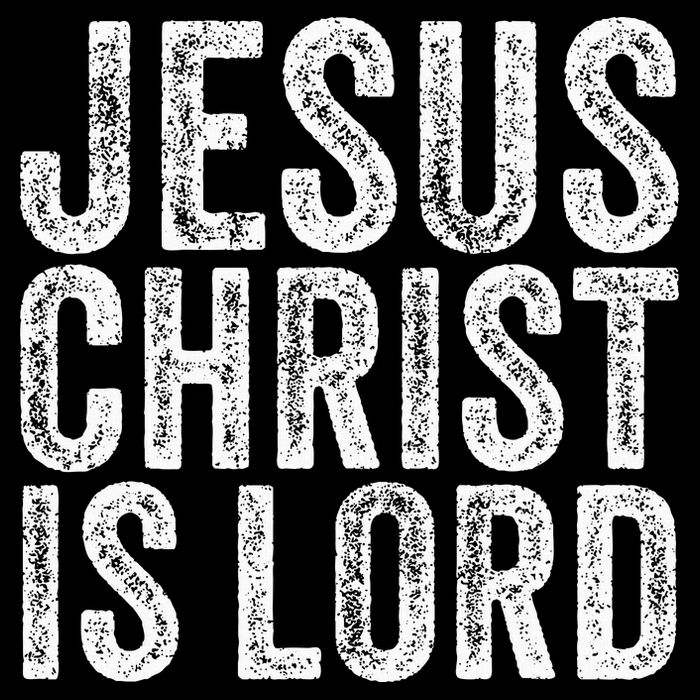 Jesus Christ Is Lord Christian Faith Believer Religion Tall Hoodie