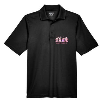 Just Cure It Breast Cancer Awareness Men's Origin Performance Piqué Polo