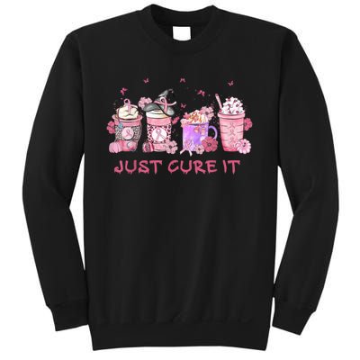 Just Cure It Breast Cancer Awareness Sweatshirt