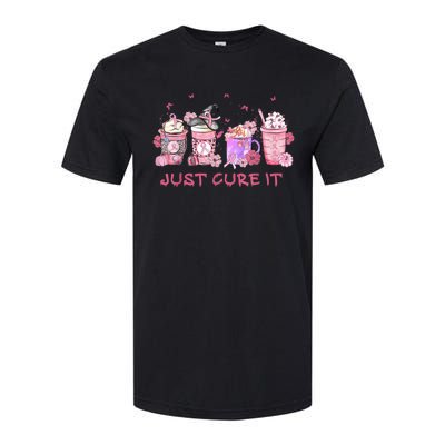 Just Cure It Breast Cancer Awareness Softstyle® CVC T-Shirt