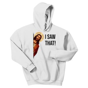 Jesus Christ I Saw That Meme Religious Cool God Kids Hoodie