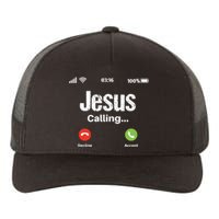 Jesus Calling John 3:16 Christian Accept Christ Yupoong Adult 5-Panel Trucker Hat