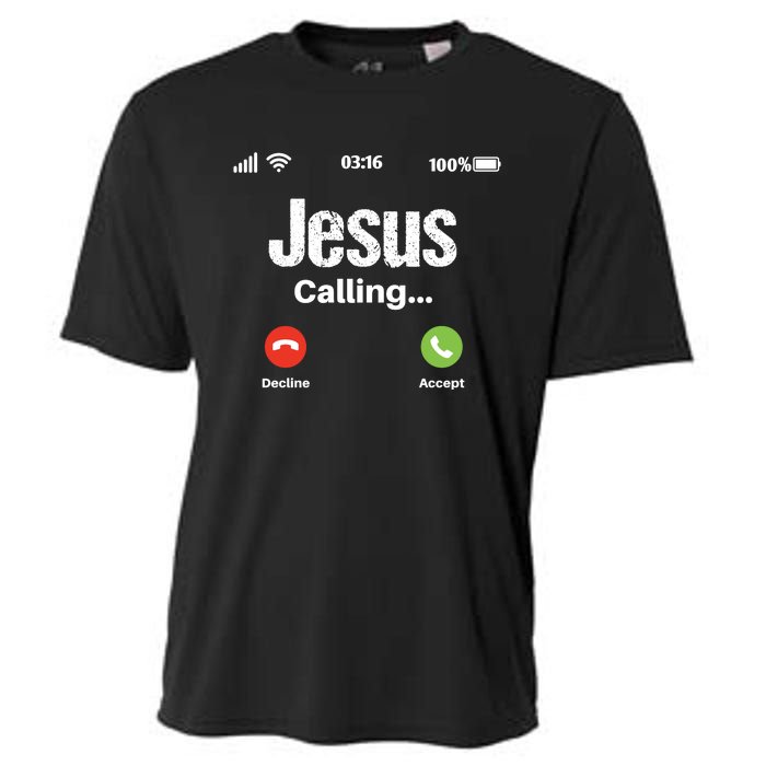 Jesus Calling John 3:16 Christian Accept Christ Cooling Performance Crew T-Shirt