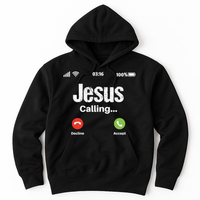 Jesus Calling John 3:16 Christian Accept Christ Hoodie