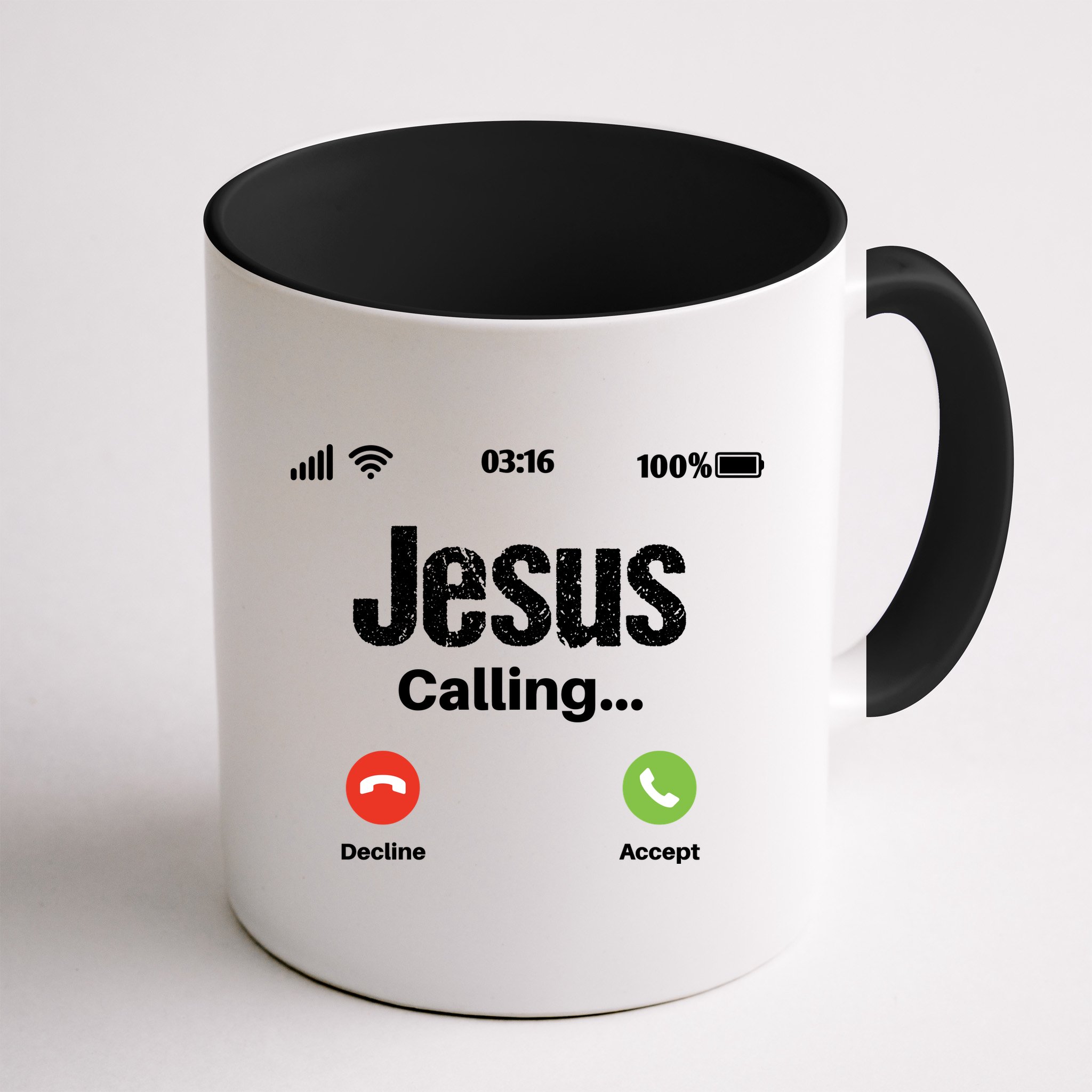Jesus Calling John 3:16 Christian Accept Christ Mug