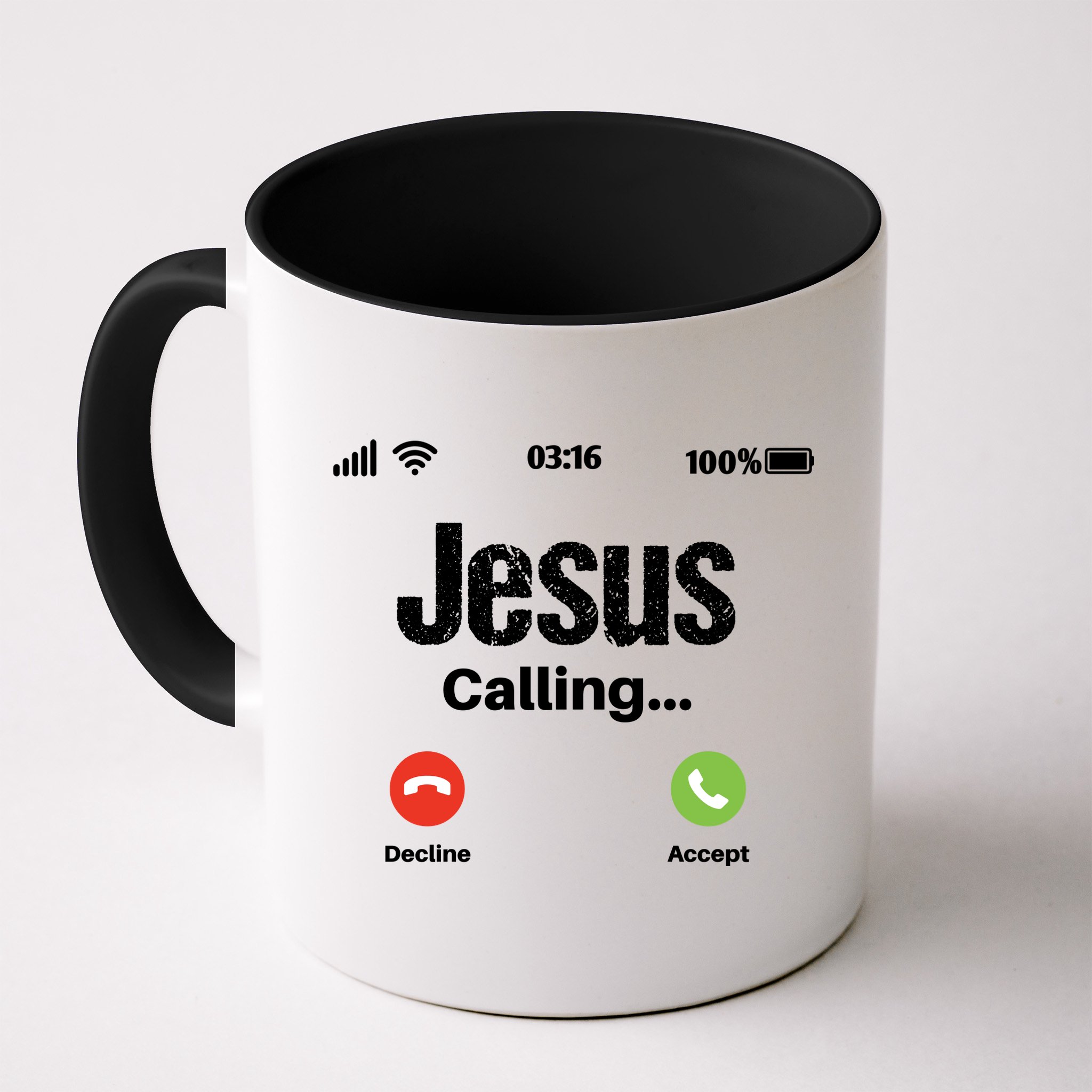Jesus Calling John 3:16 Christian Accept Christ Mug