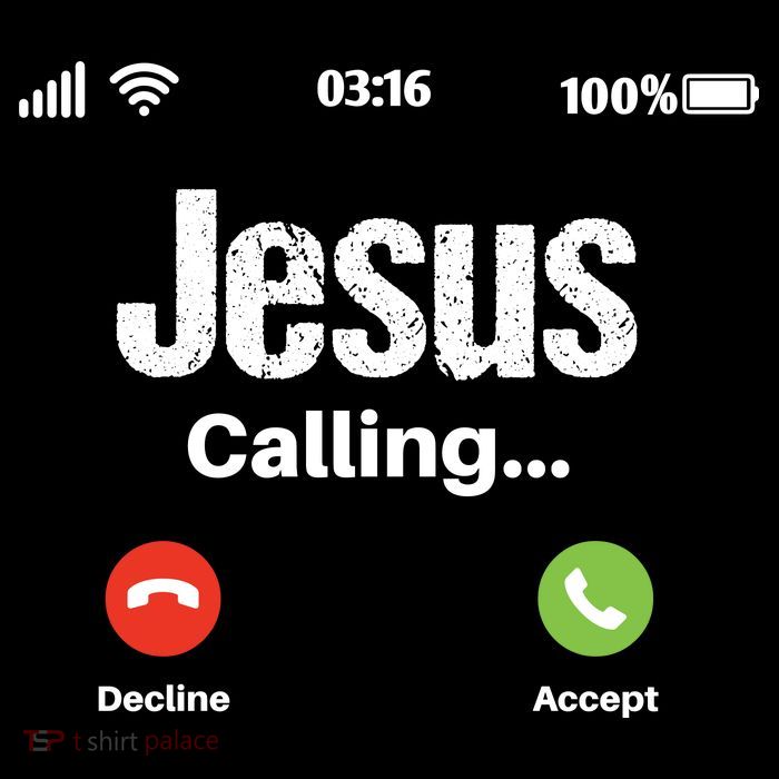 Jesus Calling John 3:16 Christian Accept Christ Drawstring Bag