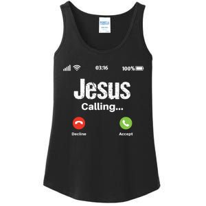 Jesus Calling John 3:16 Christian Accept Christ Ladies Essential Tank