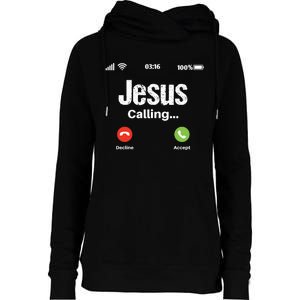 Jesus Calling John 3:16 Christian Accept Christ Womens Funnel Neck Pullover Hood