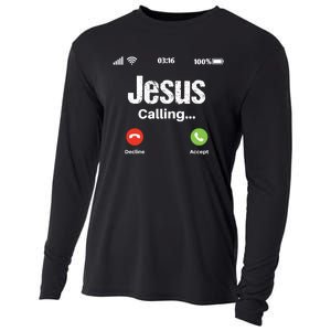 Jesus Calling John 3:16 Christian Accept Christ Cooling Performance Long Sleeve Crew