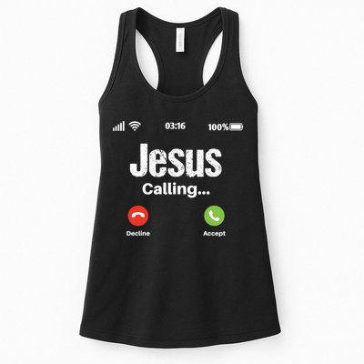 Jesus Calling John 3:16 Christian Accept Christ Womens Tank Top